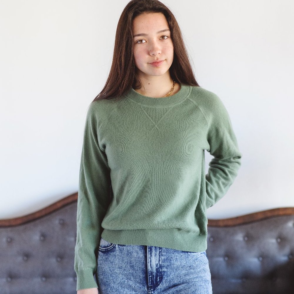 Quince Cashmere Sweatshirt